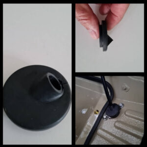 Handbrake cable grommet imported