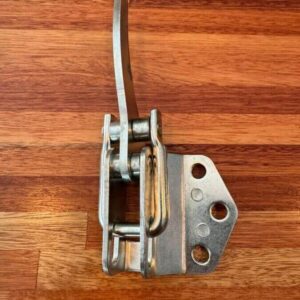 Rear swing gate lock assy