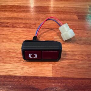 Brake light warning light dash