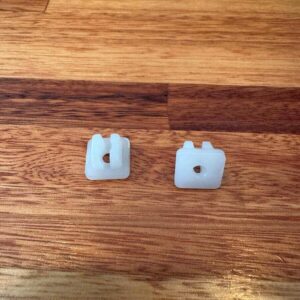 Door grommet for self tapper screws, five per side each