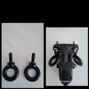 Hook eyelet pintle