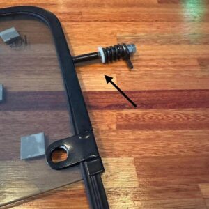 Nylon washer Q Vent handle mech