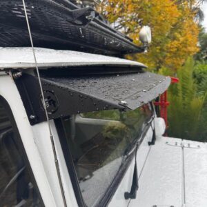 Old School sun visor -powdercoated