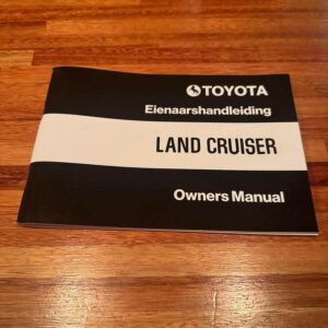 Owner's Manual - 75 to 80