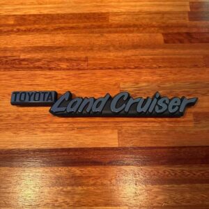 Pre 80 post 74 LANDCRUISER top fender emblem