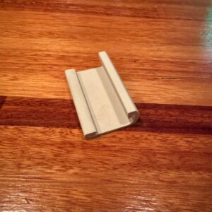 Roof gutter rubber stop