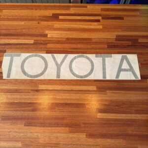 SA loadbin decal - black