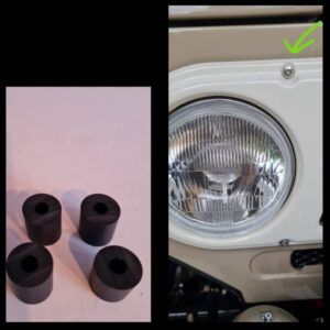 Spacers for round bezel grill (each) 4 needed