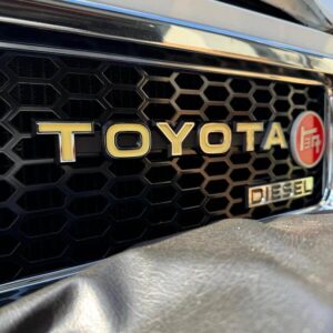 Toyota emblem SQUARE BEZEL