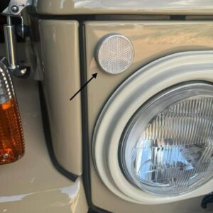 White reflector bib 2 of