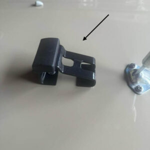 Windshield rest cushion block metal bracket