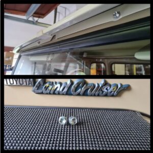 Bolts windscreen to roof each 2 of 16mm