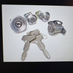 Diesel lock, barrel, ignition set HJ45,47 with glow