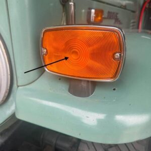 Indicator upright fender left and right each
