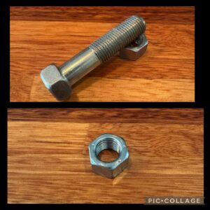 Nut for hook bolt each