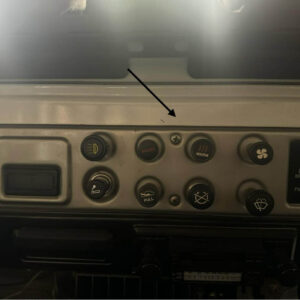 Post 80 rectangular dash plate screw set 4 of