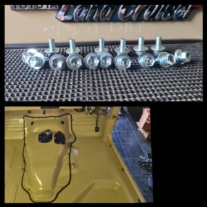 Transmission hump bolts each 16 of 16mm