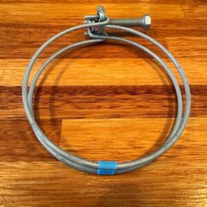 2H Blue hose clamp