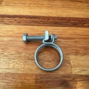 Heater pipe blank off clamp