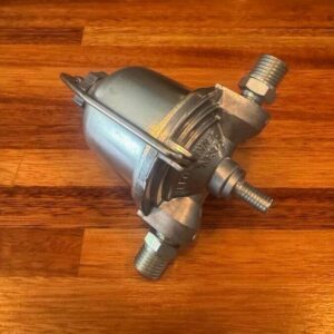 1F inline steel fuel filter housing