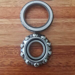 Bearing steering worm