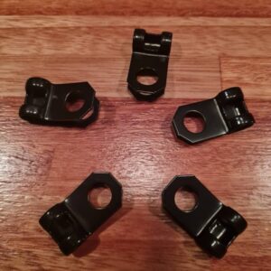 Brake line clamp chassis