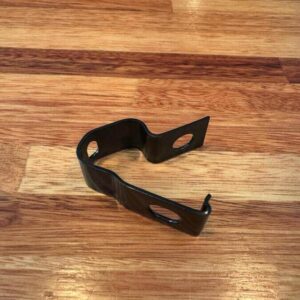 Double brake line clamp